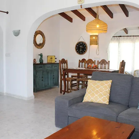 Confortable Avec Piscine Privee Et Jardin, Proche Et Commodites A Moraira, Costa Blanca - Hisp-216-204 * Teulada