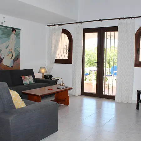 Confortable Avec Piscine Privee Et Jardin, Proche Et Commodites A Moraira, Costa Blanca - Hisp-216-204 * Teulada