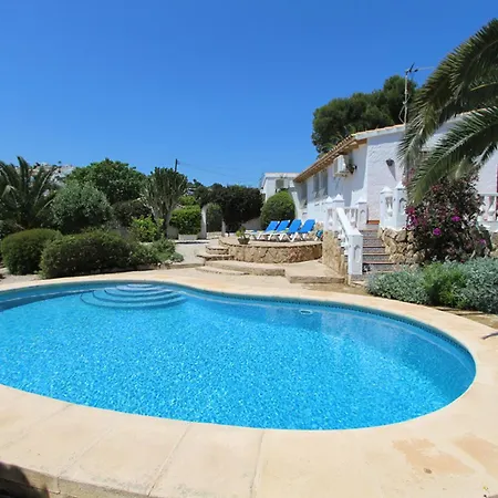 Confortable Avec Piscine Privee Et Jardin, Proche Et Commodites A Moraira, Costa Blanca - Hisp-216-204 * Teulada