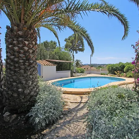 Confortable Avec Piscine Privee Et Jardin, Proche Et Commodites A Moraira, Costa Blanca - Hisp-216-204