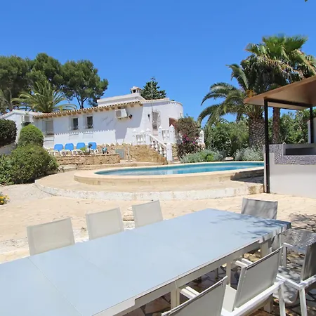 Confortable Avec Piscine Privee Et Jardin, Proche Et Commodites A Moraira, Costa Blanca - Hisp-216-204